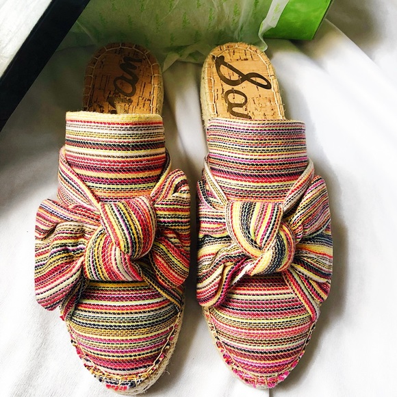 NIB|Sam Edelman Lynda Espadrille Mules - Picture 4 of 7